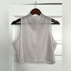 Lululemon Mesh Keyhole Tank